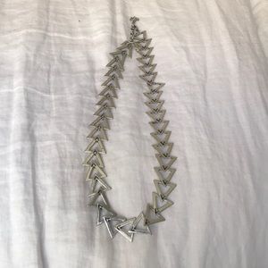 Silver lucky brand necklace